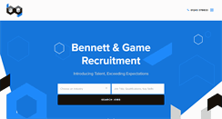 Desktop Screenshot of bennettandgame.com